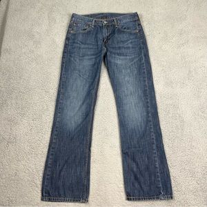 Levis 527 Boot Cut Denim Jeans 32x32 Mens Blue Cotton Pants